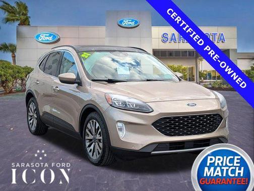 DESERT GOLD METALLIC 2021 Ford Escape Titanium