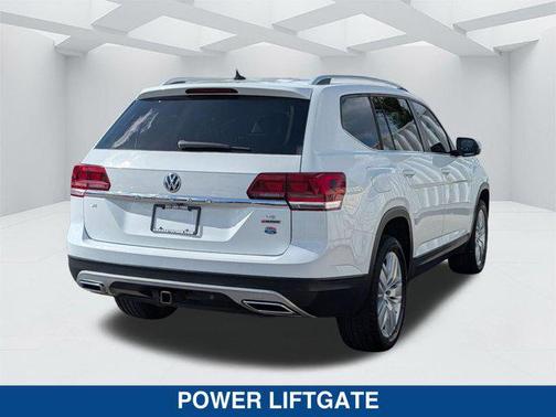 Pure White 2019 Volkswagen Atlas 3.6L SE w/Technology