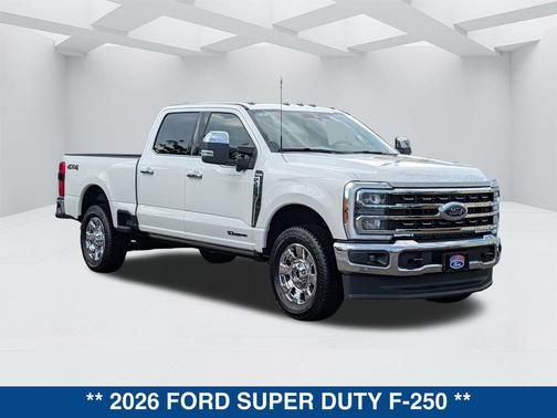 Star White Metallic Tri-Coat 2026 Ford F-250 King Ranch