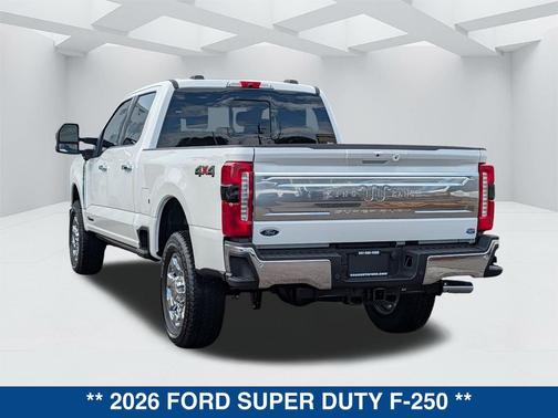 Star White Metallic Tri-Coat 2026 Ford F-250 King Ranch