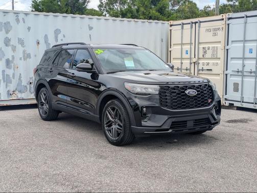 Agate Black Metallic 2026 Ford Explorer ST