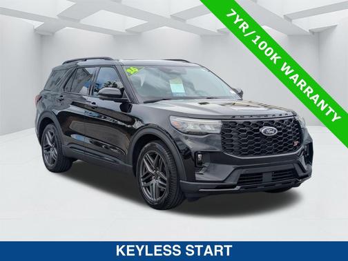 Agate Black Metallic 2026 Ford Explorer ST