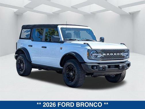 OXFORD WHITE 2026 Ford Bronco Badlands