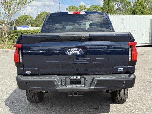 ANTIMATTER BLUE METALLIC 2025 Ford F-150 Lightning XLT