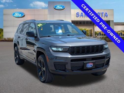 Baltic Gray Metallic Clearcoat 2021 Jeep Grand Cherokee L Altitude