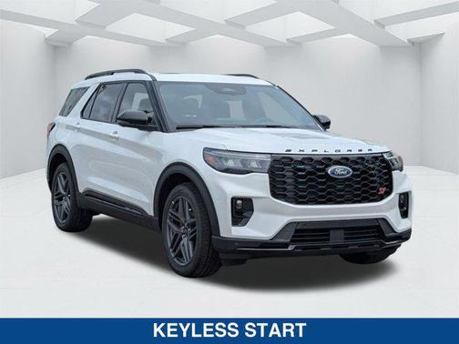 STAR WHITE MET TRI-COAT 2026 Ford Explorer ST