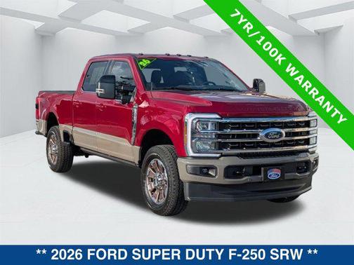 RUBY RED 2026 Ford F-250 King Ranch