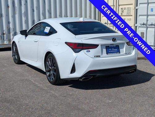 Ultra White 2020 Lexus RC 350 F Sport