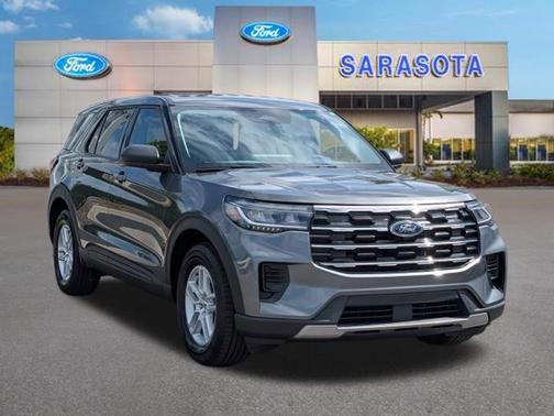 Carbonized Gray Metallic 2026 Ford Explorer Active