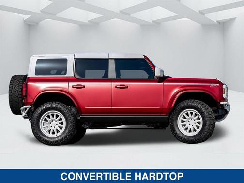 RUBY RED MET TNTD CLEARCOAT 2025 Ford Bronco Heritage Edition