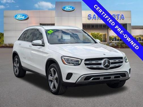 Polar White 2022 Mercedes-Benz GLC 300 Base