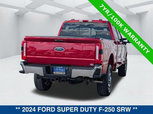 RAPID RED 2024 Ford F-250 Lariat