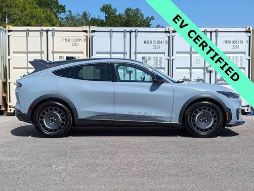 GLACIER GRAY MET TRI-COAT 2025 Ford Mustang Mach-E GT