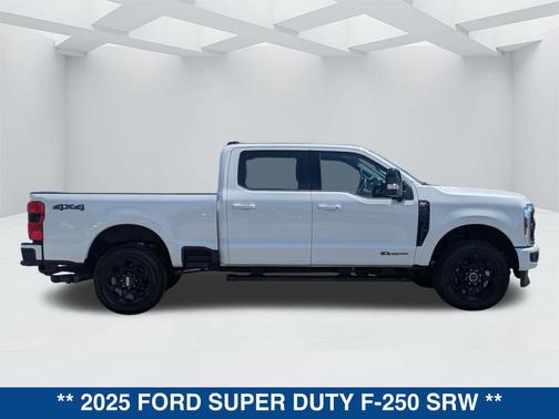 Star White Metallic Tri-Coat 2025 Ford F-250 Lariat