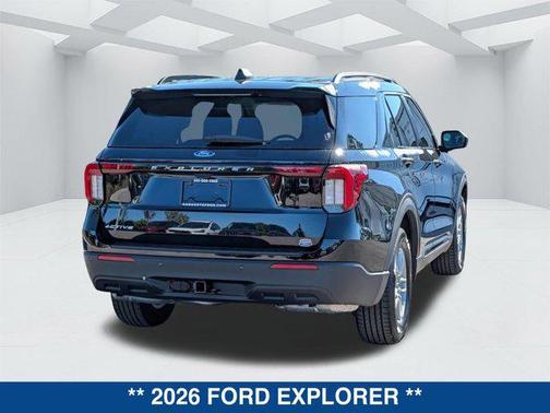 AGATE BLACK METALLIC 2026 Ford Explorer Active