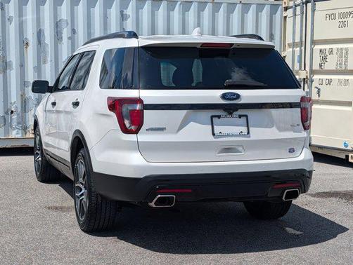 WHITE PLATINUM MET TRI-COAT 2016 Ford Explorer Sport
