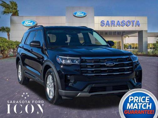AGATE BLACK METALLIC 2026 Ford Explorer Active