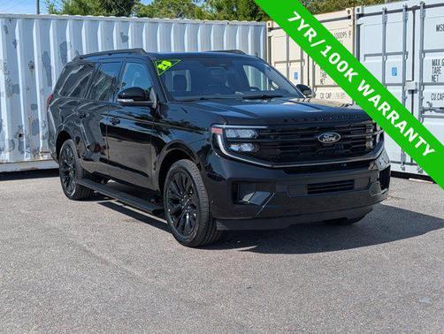 AGATE BLACK METALLIC 2025 Ford Expedition Max Platinum