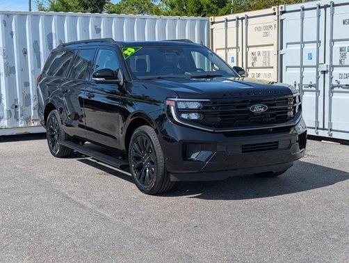 AGATE BLACK METALLIC 2025 Ford Expedition Max Platinum