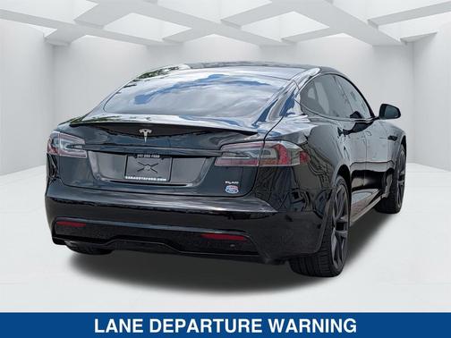 Solid Black 2021 Tesla Model S Plaid
