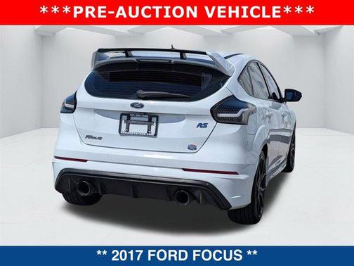 FROZEN WHITE 2017 Ford Focus RS Base