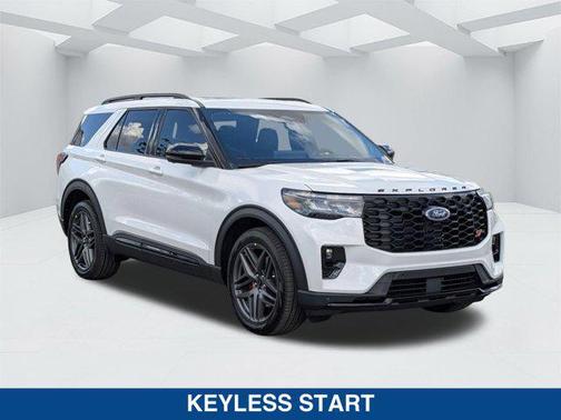 STAR WHITE MET TRI-COAT 2026 Ford Explorer ST