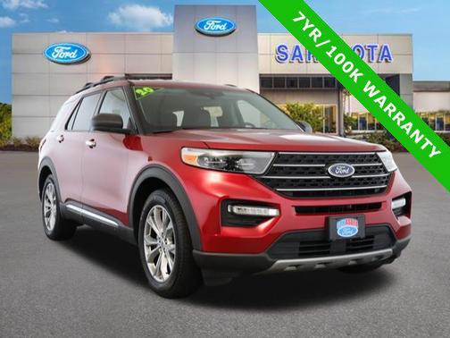 RAPID RED MET TINTED CC 2020 Ford Explorer XLT