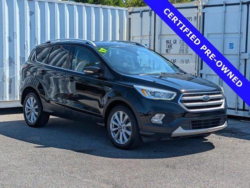 SHADOW BLACK 2017 Ford Escape Titanium
