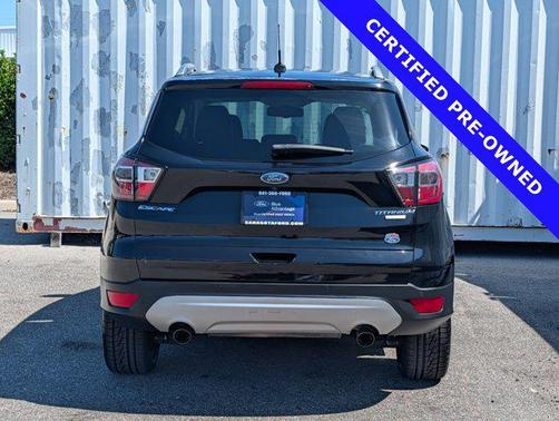 SHADOW BLACK 2017 Ford Escape Titanium