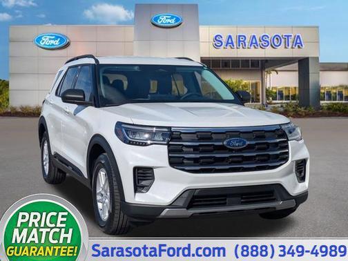 STAR WHITE MET TRI-COAT 2026 Ford Explorer Active