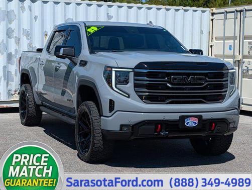 Thunderstorm Gray 2025 GMC Sierra 1500 AT4