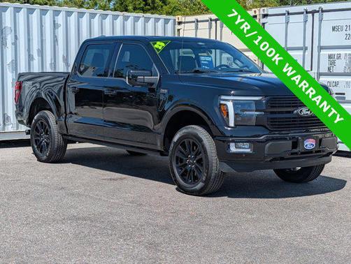 AGATE BLACK METALLIC 2025 Ford F-150 Platinum