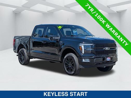 AGATE BLACK METALLIC 2025 Ford F-150 Platinum