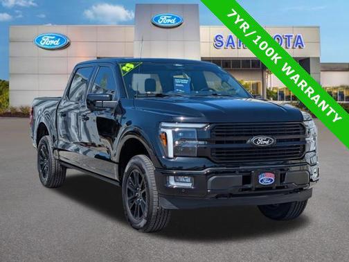 AGATE BLACK METALLIC 2025 Ford F-150 Platinum Truck