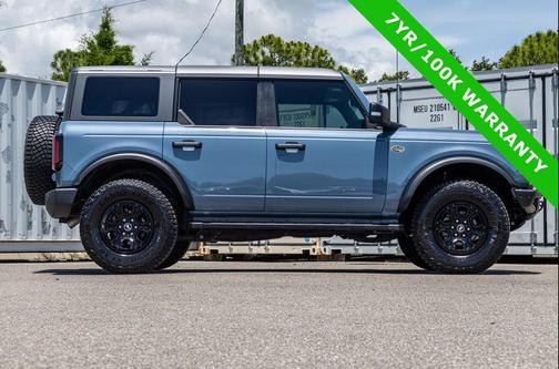 AZURE GRAY MET TRI-COAT 2024 Ford Bronco Wildtrak