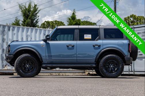 AZURE GRAY MET TRI-COAT 2024 Ford Bronco Wildtrak