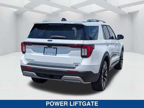 STAR WHITE MET TRI-COAT 2026 Ford Explorer Platinum