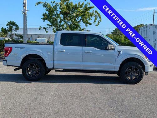 SPACE WHITE METALLIC 2022 Ford F-150 XLT