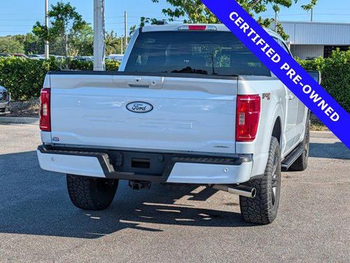 SPACE WHITE METALLIC 2022 Ford F-150 XLT