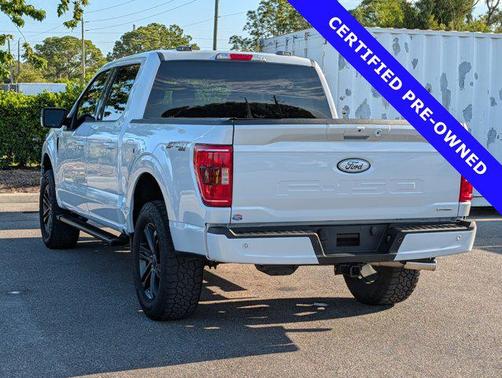 SPACE WHITE METALLIC 2022 Ford F-150 XLT