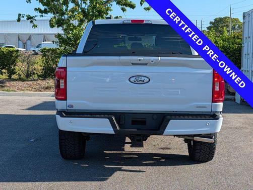 SPACE WHITE METALLIC 2022 Ford F-150 XLT