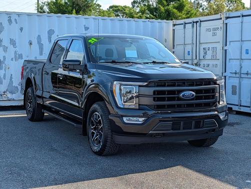 AGATE BLACK METALLIC 2021 Ford F-150 Lariat