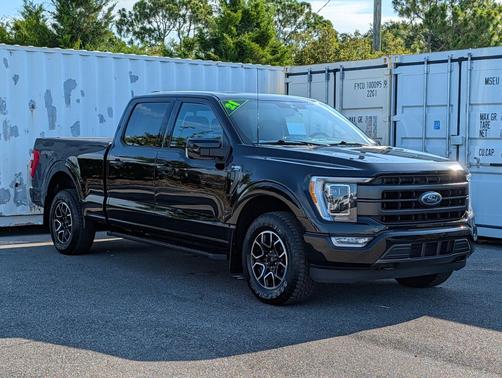 AGATE BLACK METALLIC 2021 Ford F-150 Lariat
