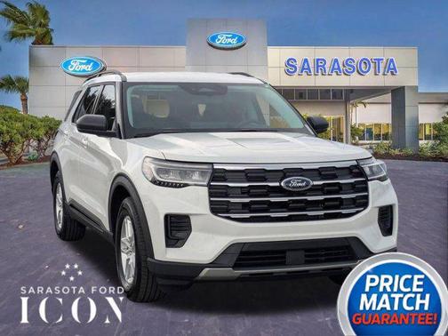 STAR WHITE MET TRI-COAT 2026 Ford Explorer Active