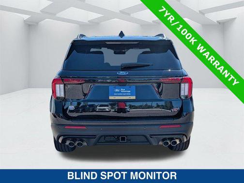 AGATE BLACK METALLIC 2025 Ford Explorer ST