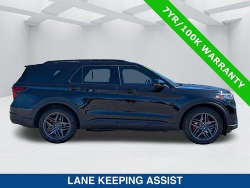 AGATE BLACK METALLIC 2025 Ford Explorer ST