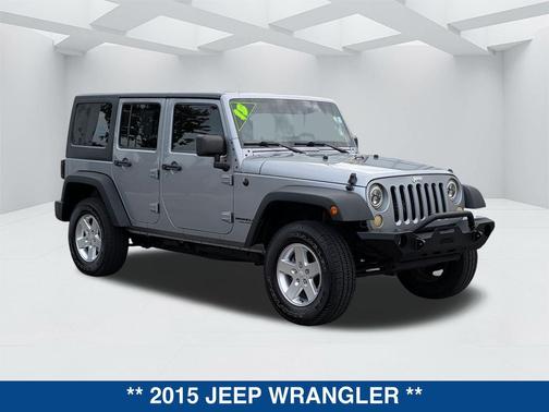 Billet Silver Metallic Clearcoat 2015 Jeep Wrangler Unlimited Sport