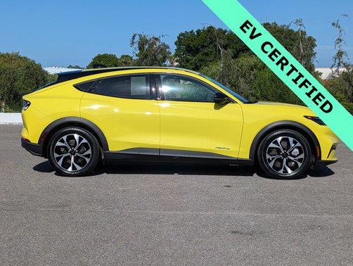 GRABBER YELLOW 2025 Ford Mustang Mach-E Select
