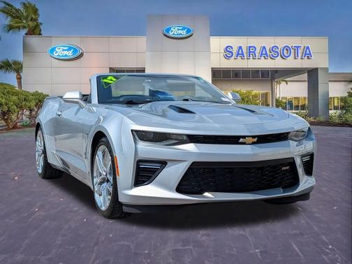 Silver Ice Metallic 2017 Chevrolet Camaro 2SS