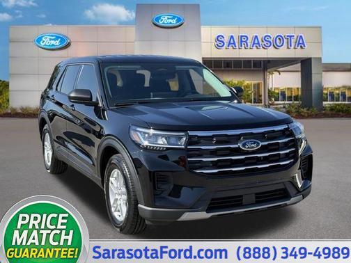 AGATE BLACK METALLIC 2026 Ford Explorer Active